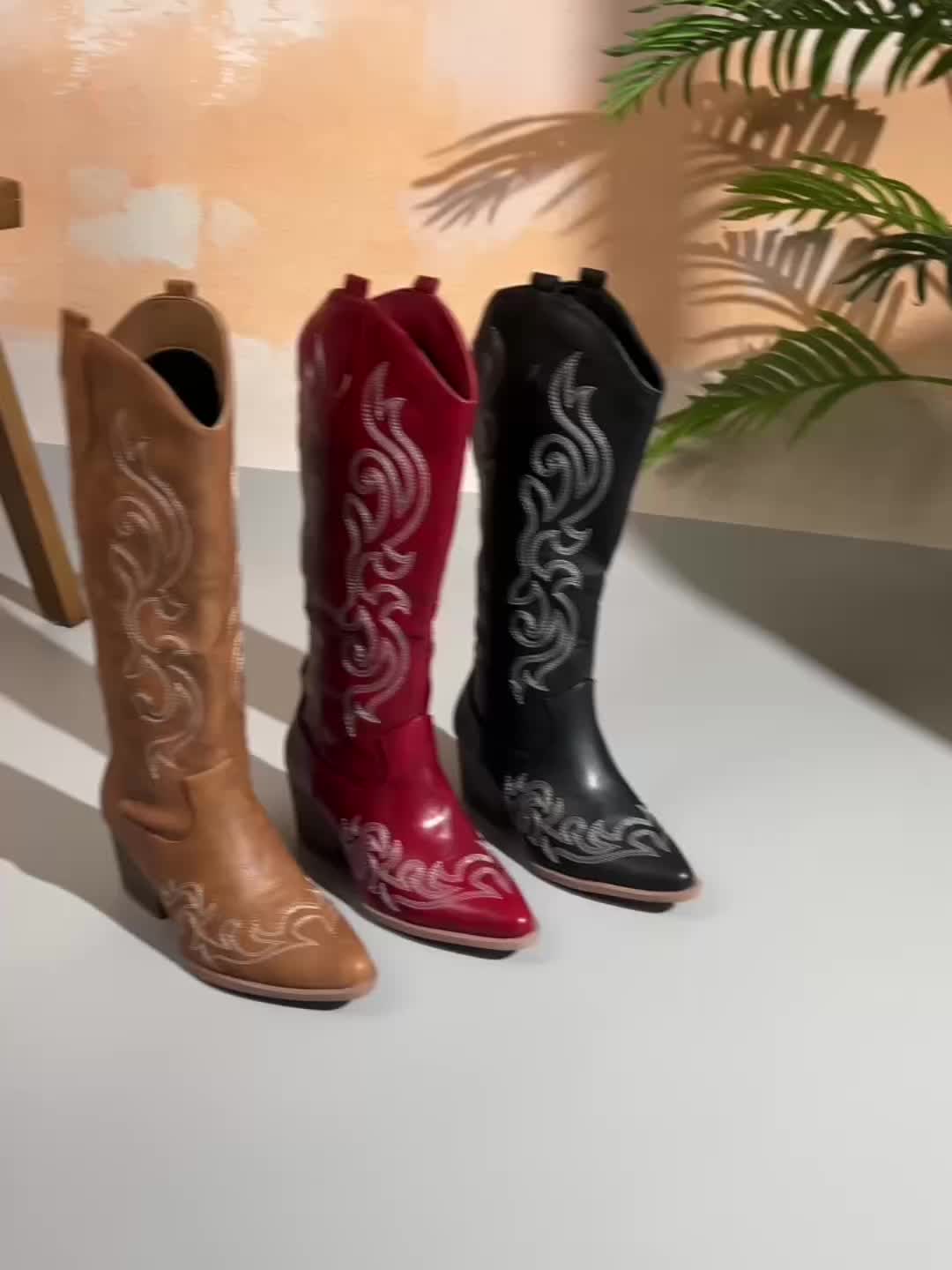 Boots for Women | Knee High Wedged