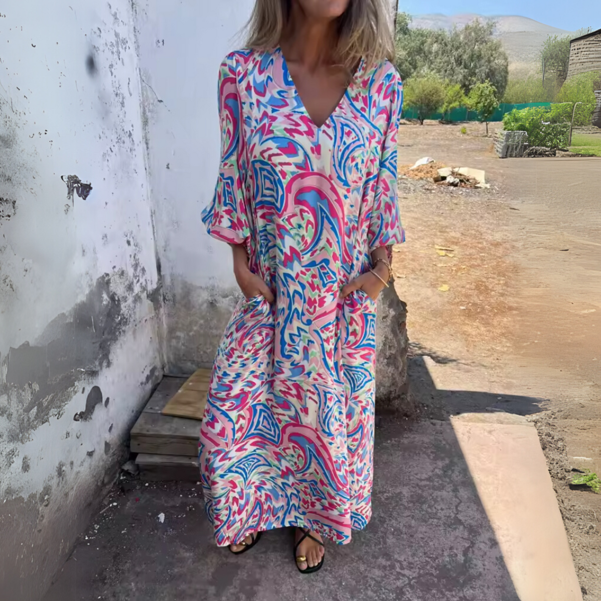 Andrea™ | Flowing Spring Dress
