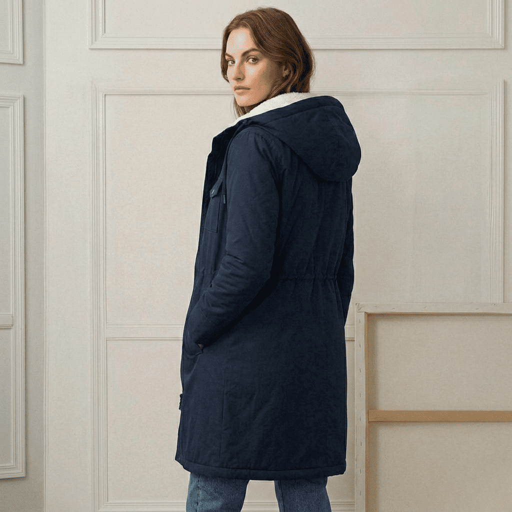 Women’s Cozy Hooded Weatherproof Coat