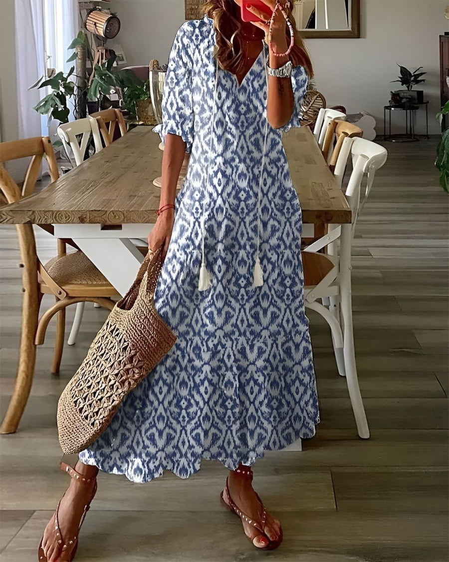 Celina™ | Boho Tummy Coverage Dress