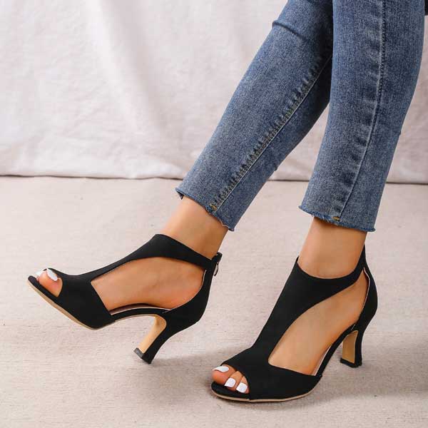 AURELINA – ORTHOPEDIC HEELED SANDALS