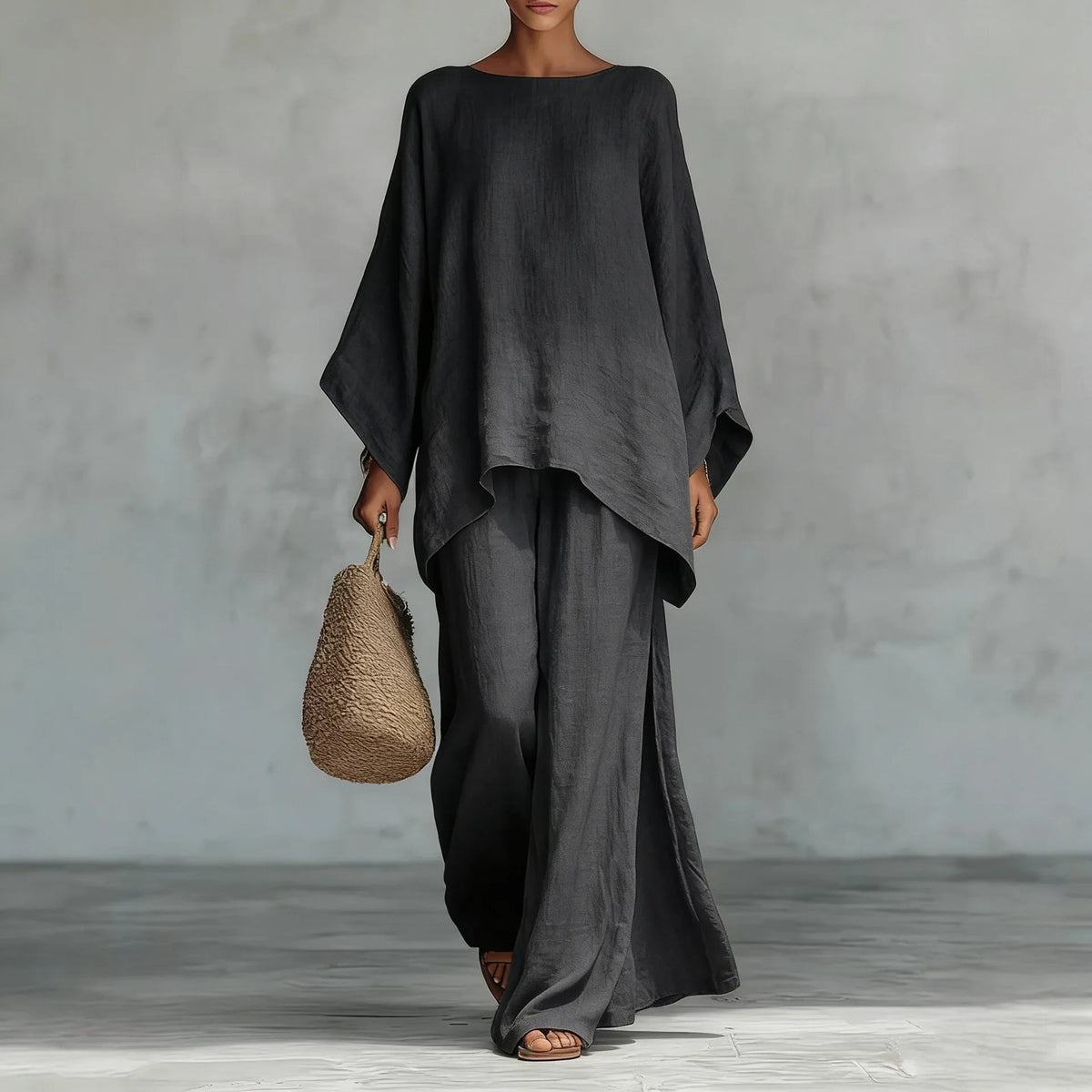 Anna Linen Two Piece Set