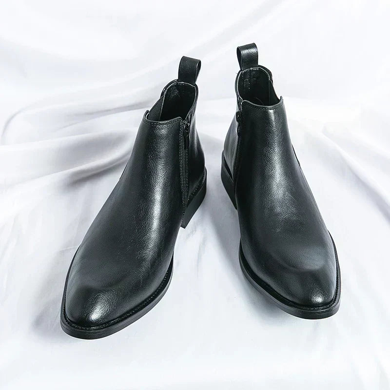 Men’s Side Zip Chelsea Ankle Boots