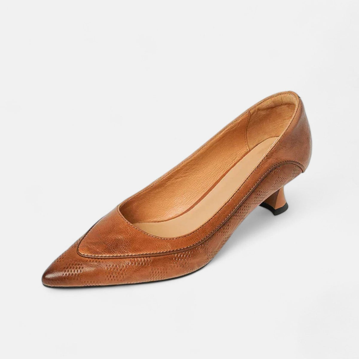 Amaria | Leather Heels