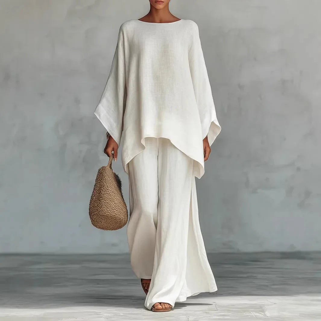 Anna Linen Two Piece Set