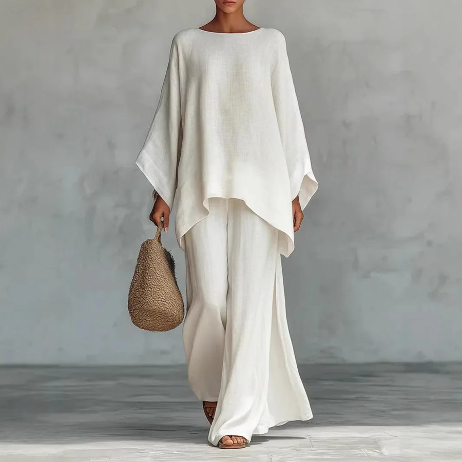 Anna Linen Two Piece Set