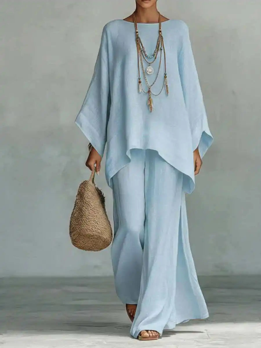 Anna Linen Two Piece Set