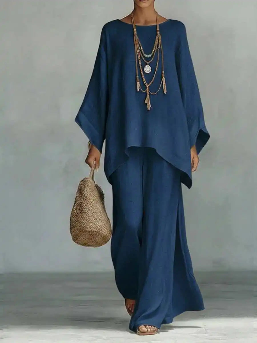 Anna Linen Two Piece Set