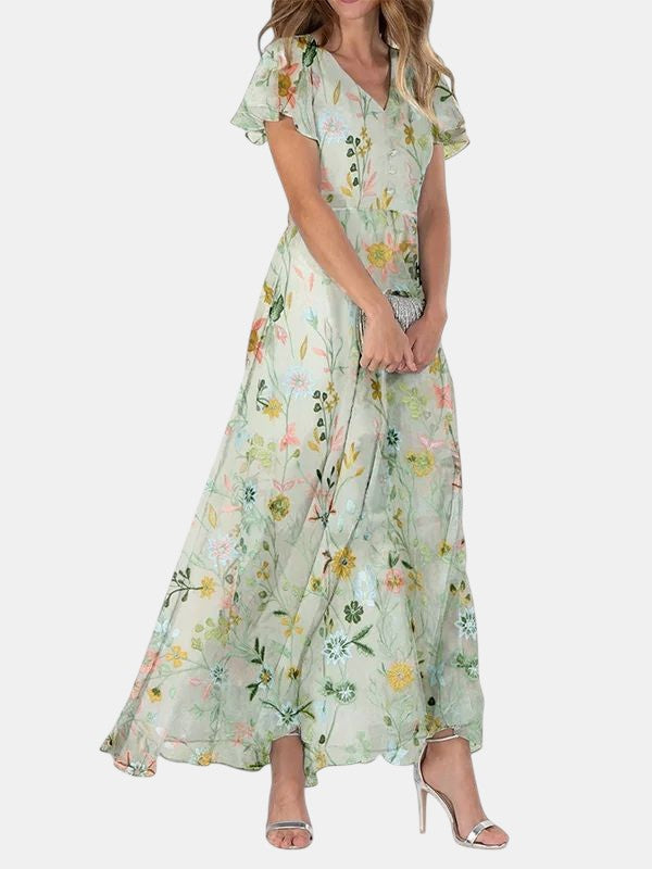 Arielle | Floral Wedding Guest Dress