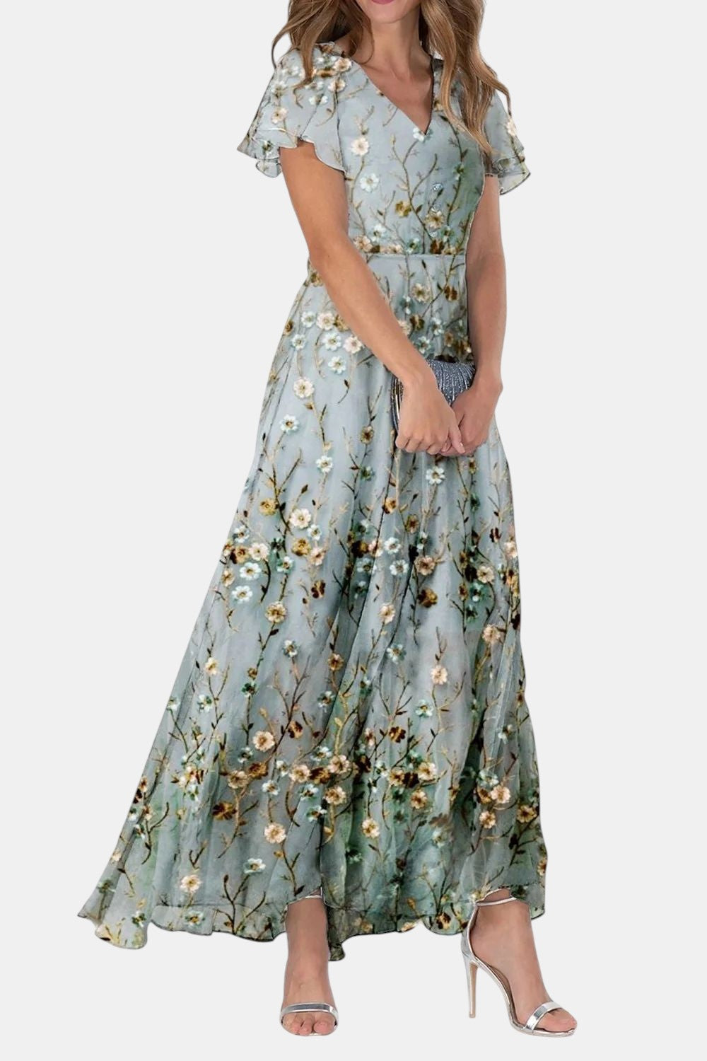 Aveline | Floral Wedding Guest Dress