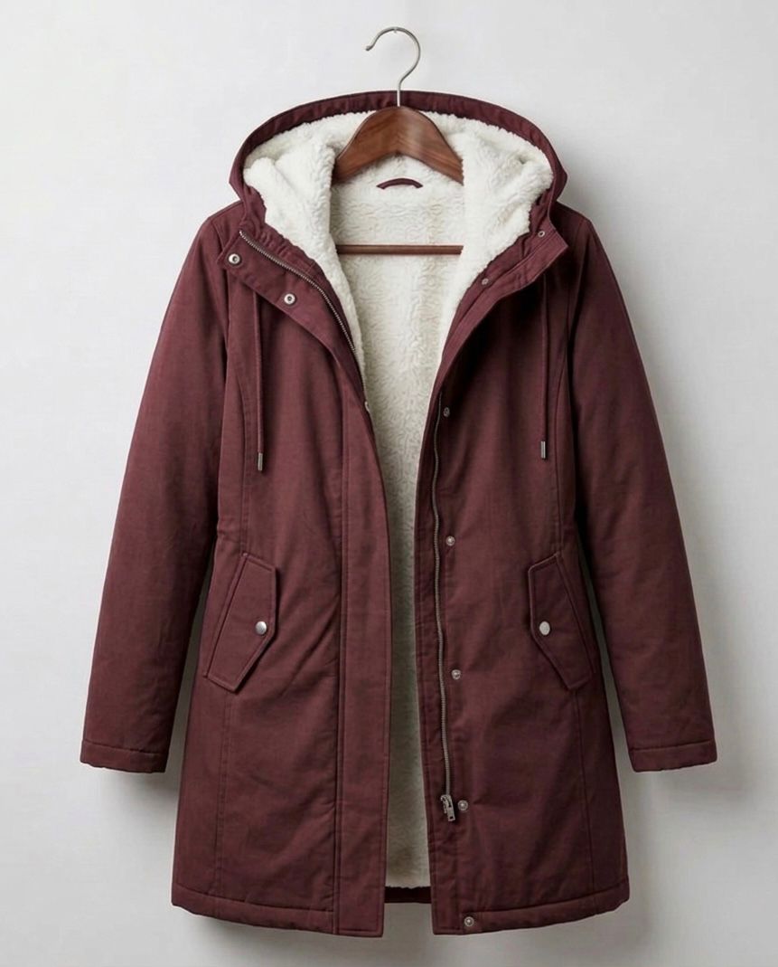 Women’s Cozy Hooded Weatherproof Coat