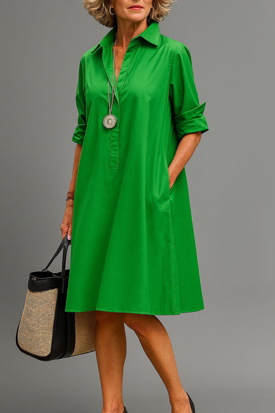 Bernadette | Timeless Chic Midi Dress