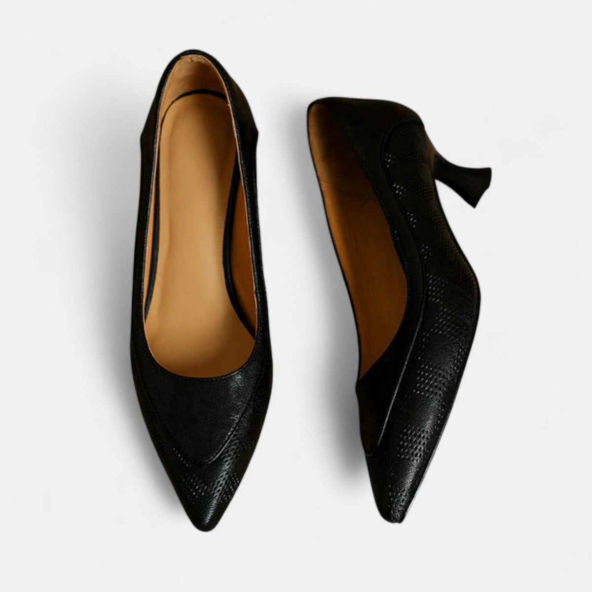 Amaria | Leather Heels