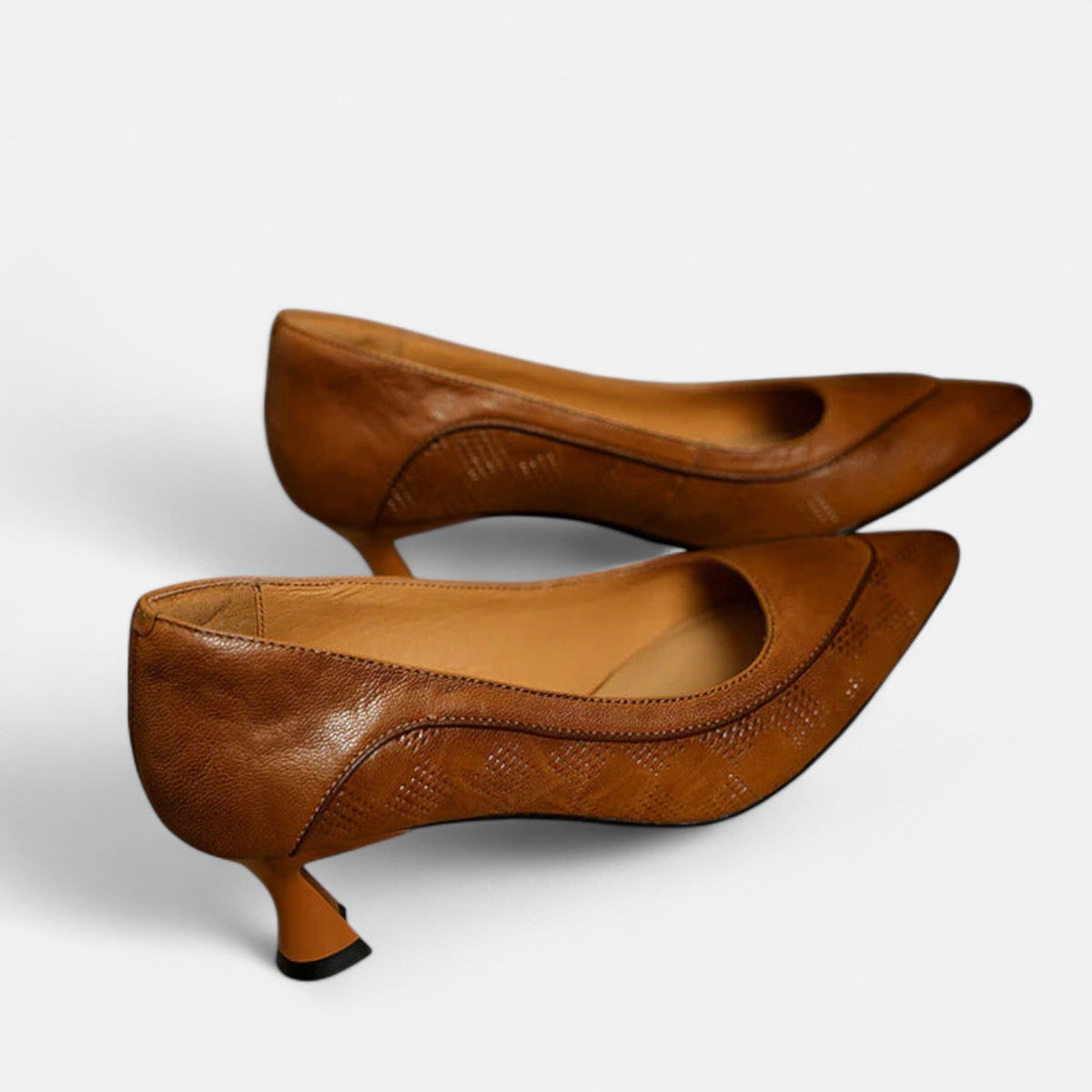 Amaria | Leather Heels