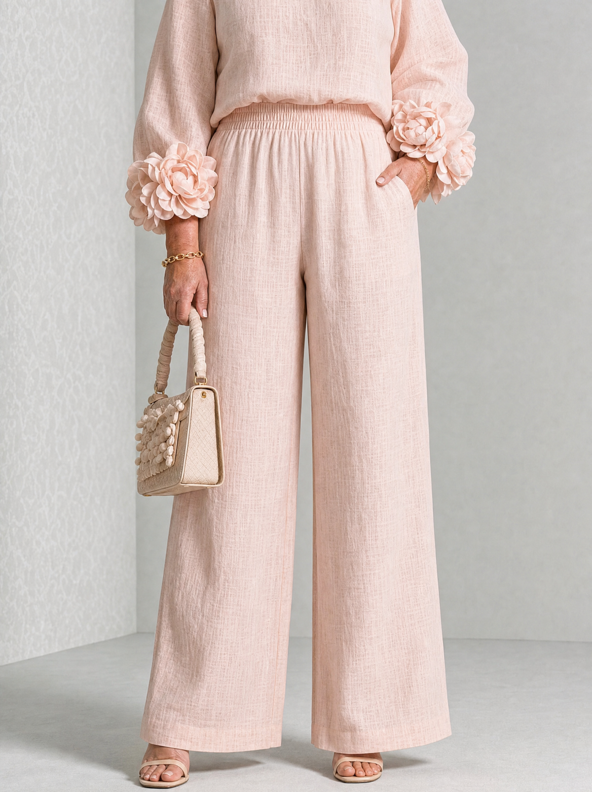 ROSALIE | FLORAL CUFF TWO-PIECE SET