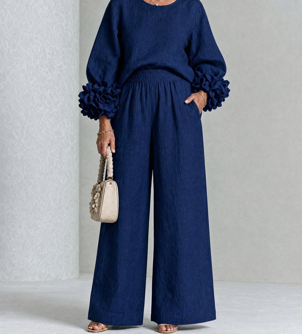 ROSALIE | FLORAL CUFF TWO-PIECE SET