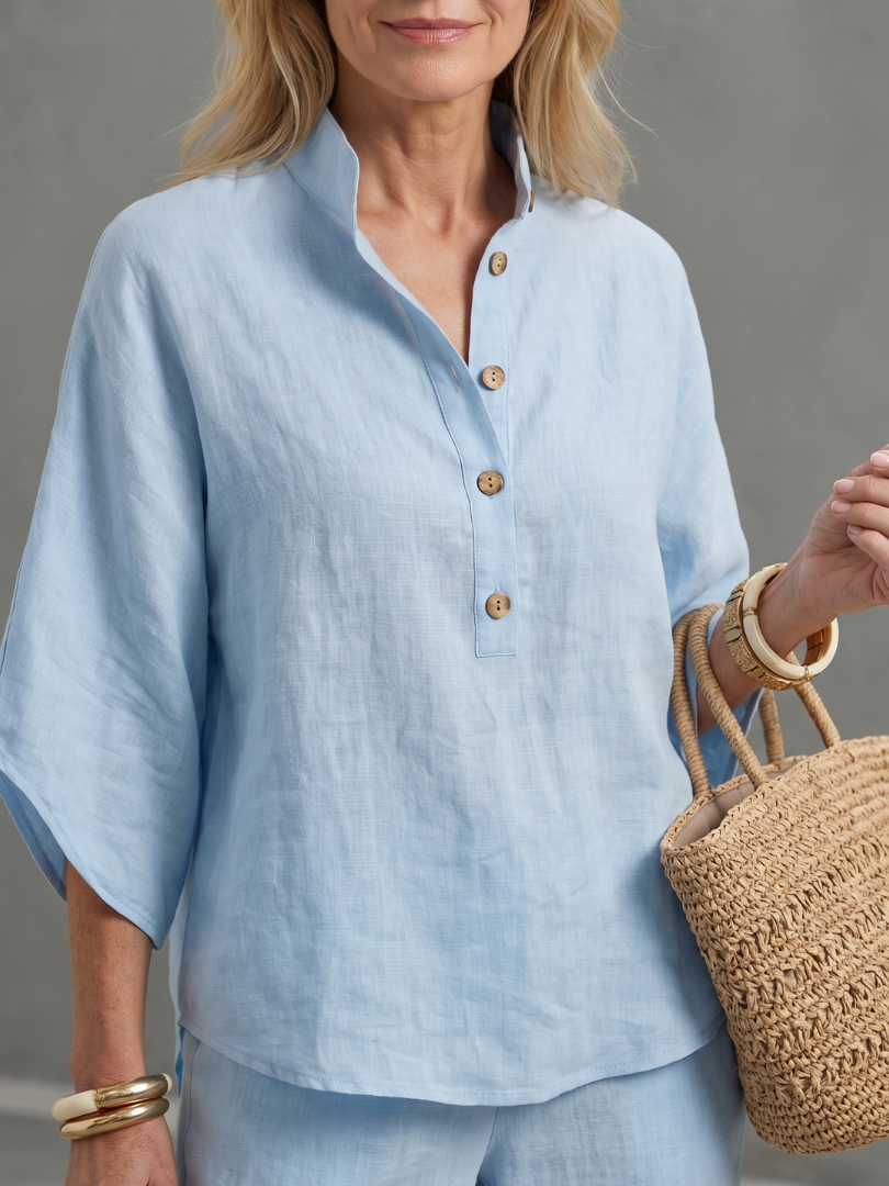 Women's Relaxed Linen Set